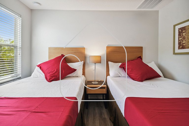 2 Suítes c/ Jacuzzi • 10min da Disney