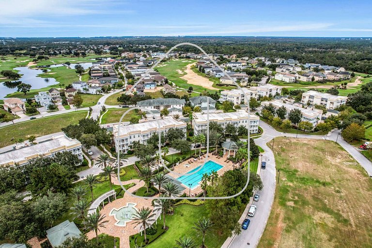 Reunion 3BR Condo, Near Disney + Pool
