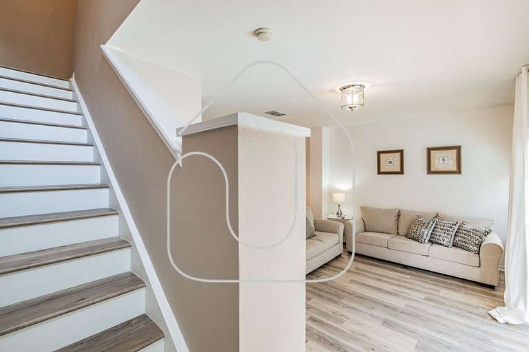 Casa 3Q Bella Vida c Piscina Próx Disney e Walmart