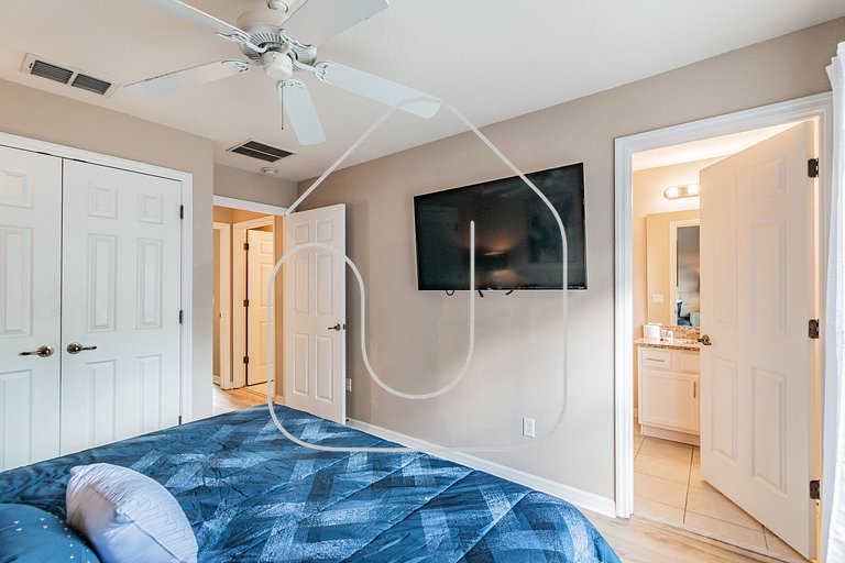 Casa 3Q Bella Vida c Piscina Próx Disney e Walmart