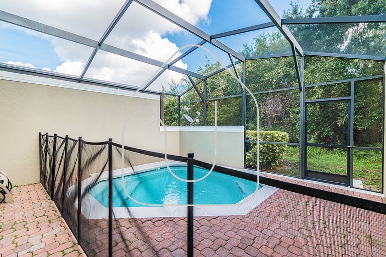 Casa 3Q Bella Vida c Piscina Próx Disney e Walmart