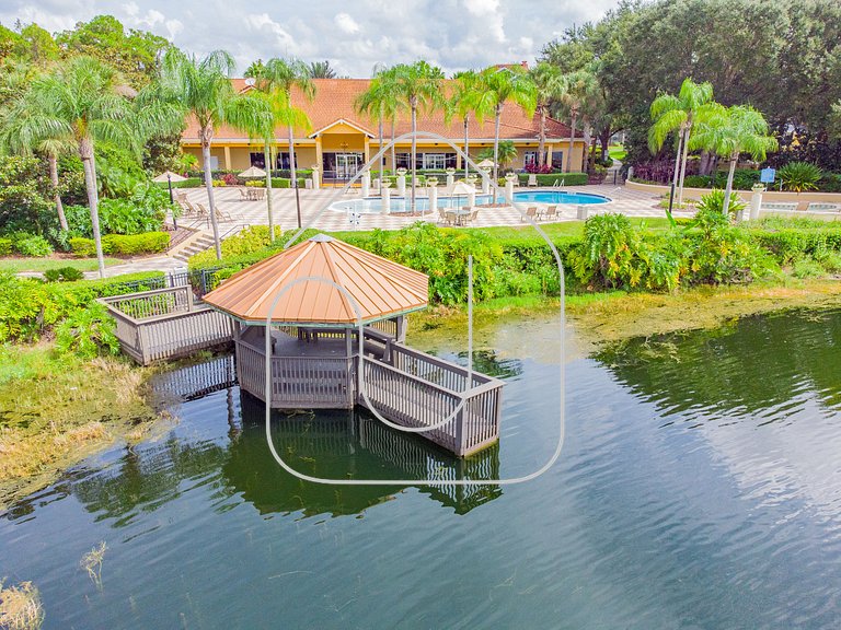 Casa 3Q Resort + Jacuzzi Perto Disney