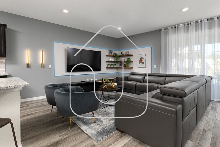 10 Quartos / 8 Banheiros - Windsor Island Resort