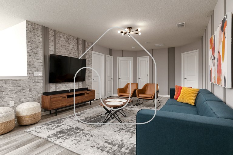 10 Quartos / 8 Banheiros - Windsor Island Resort