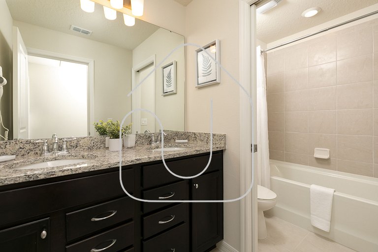 10 Quartos / 8 Banheiros - Windsor Island Resort