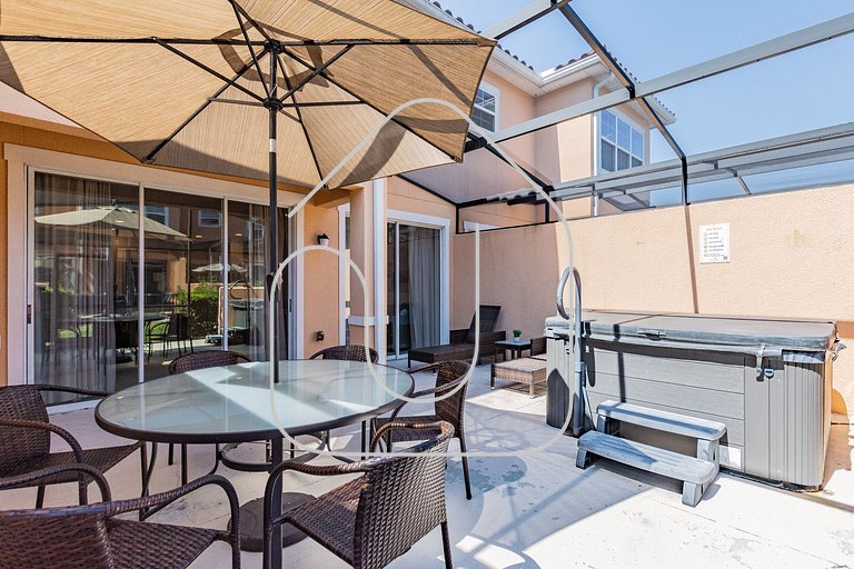 2 Suítes, Jacuzzi priv. perto da DISNEY