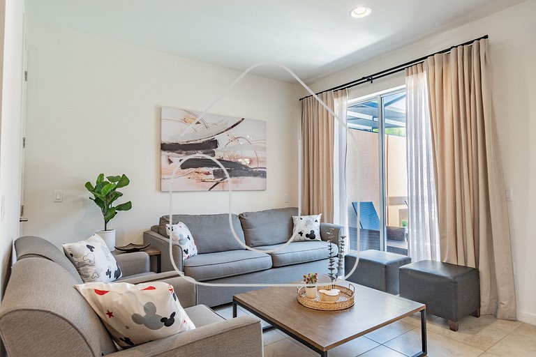 2 Suítes, Jacuzzi priv. perto da DISNEY