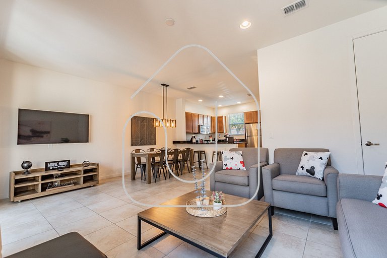 2 Suítes, Jacuzzi priv. perto da DISNEY