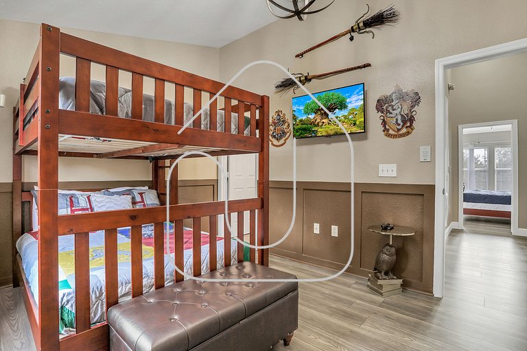 Casa 3Q Windsor Hills c/ Piscina Perto da Disney