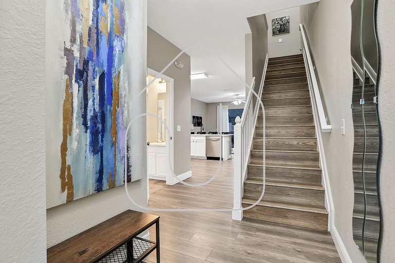 Casa 3Q Windsor Hills c/ Piscina Perto da Disney