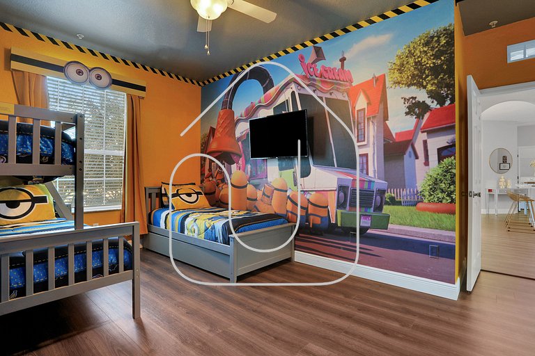 3 quartos y 2 baños 10 minutos de Disney e resort