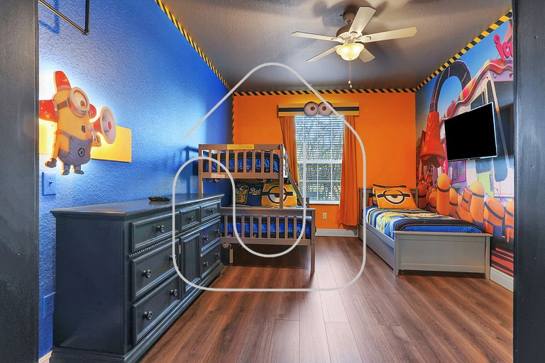 3 quartos y 2 baños 10 minutos de Disney e resort