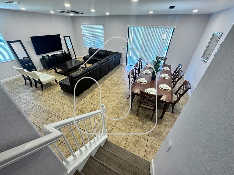 9BR Retreat for 20 w/ Game Room | Champions Gate