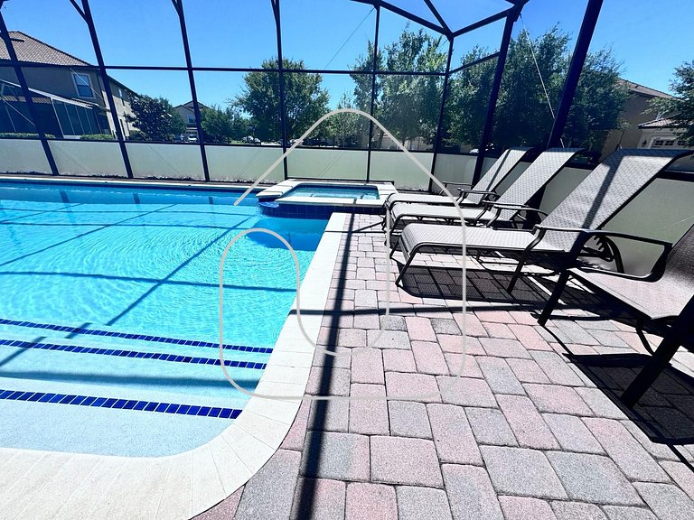 9BR Retreat for 20 w/ Game Room | Champions Gate