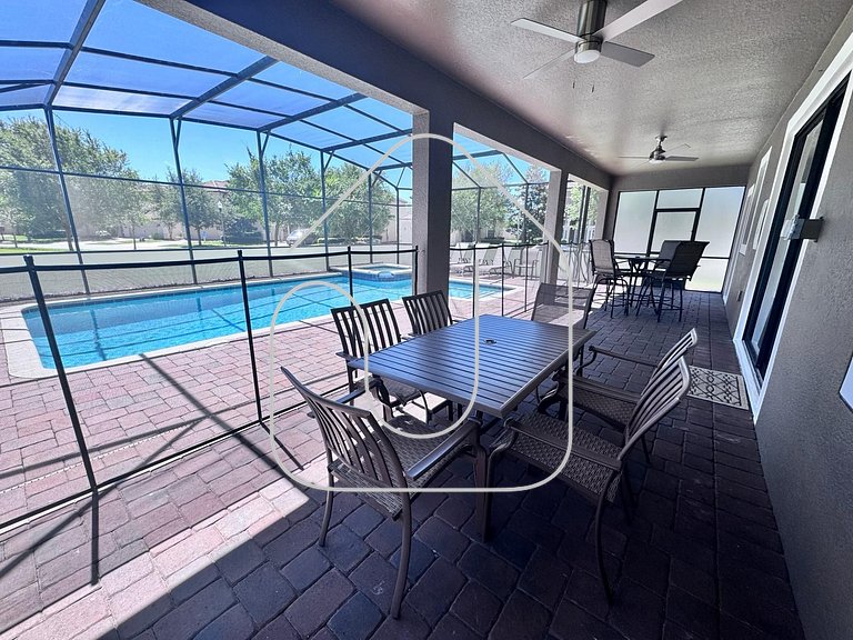 9BR Retreat for 20 w/ Game Room | Champions Gate