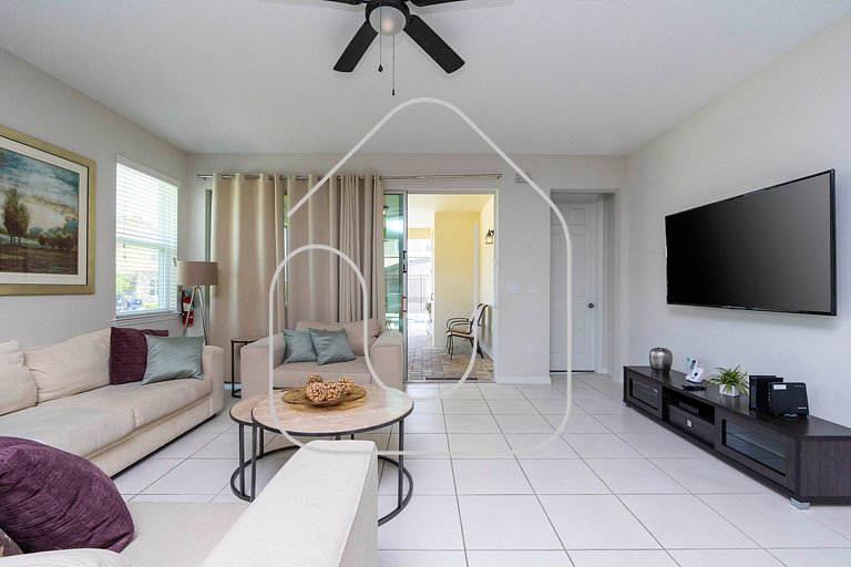 Modern 7BR Villa | Pool + Resort Amenities