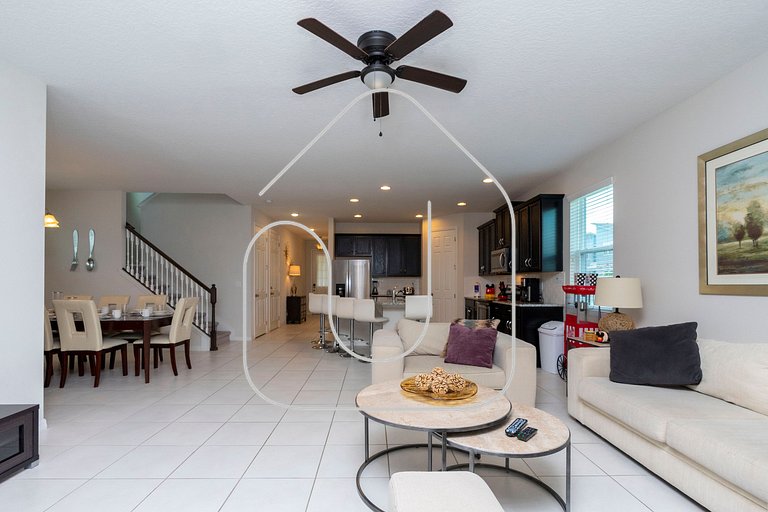 Villa 7Q Moderna c/ Piscina Priv. e Resort