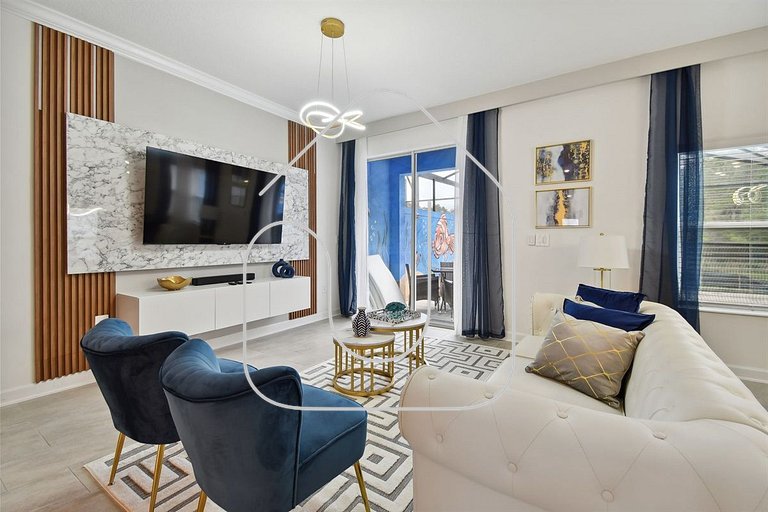 5Q/4B luxuosa casa *Acesso ao Resort*