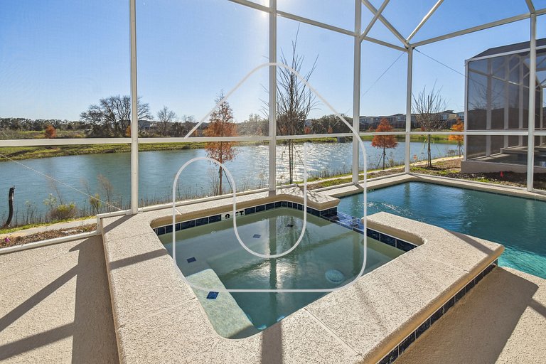 Casa 5Q ChampionsGate, Piscina e Spa