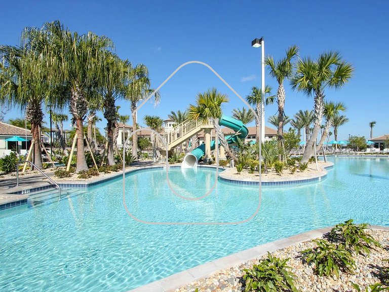 Casa 5Hab ChampionsGate, Piscina y Spa