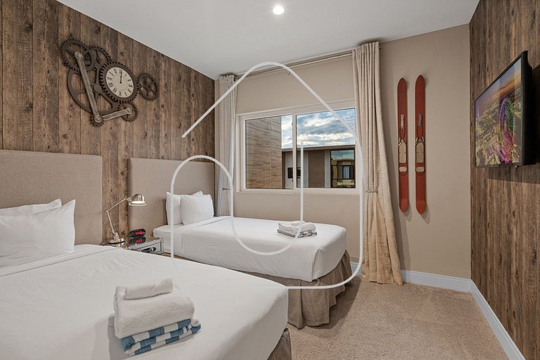 Casa Luxuosa 4Q e 4.5 Ba Perto da Disney