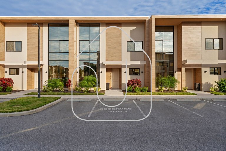 Casa Luxuosa 4Q e 4.5 Ba Perto da Disney