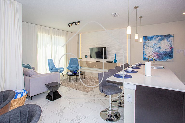 4Q/3B Casa luxuosa no Champions Gate Resort