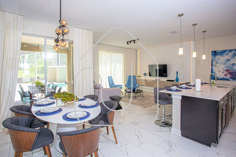 4Q/3B Casa luxuosa no Champions Gate Resort