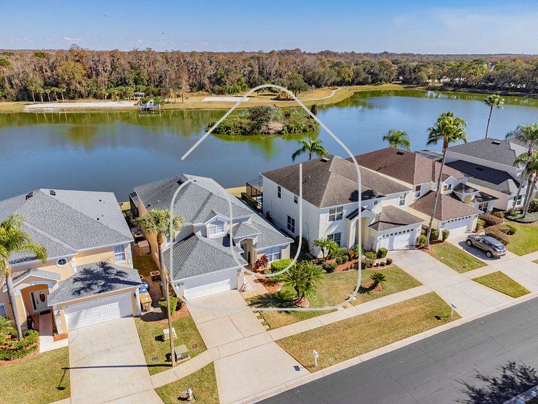 5Q/3B Vista p/ Lago *Piscina Priv.*