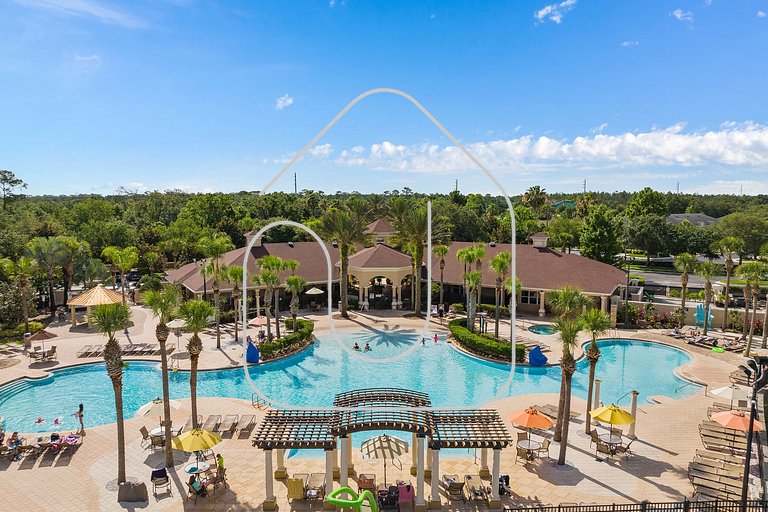 Casa 3Q Windsor Hills, Piscina + Perto da Disney