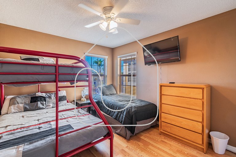 5Q/3B Vista p/ Lago *Piscina Priv.*