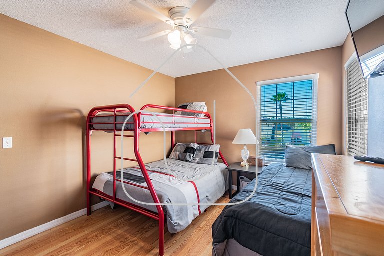 5Q/3B Vista p/ Lago *Piscina Priv.*