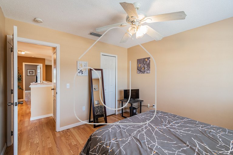 5Q/3B Vista p/ Lago *Piscina Priv.*