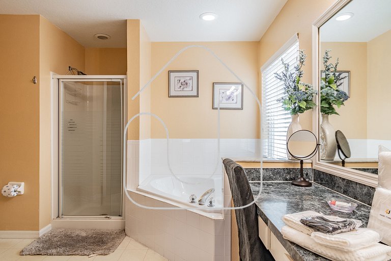 5Q/3B Vista p/ Lago *Piscina Priv.*