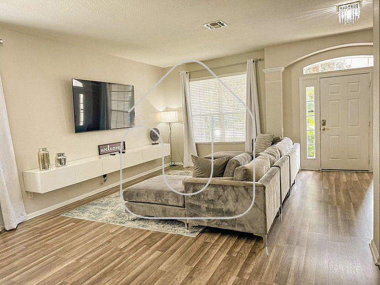 Casa Épica de 6 Quartos | Quarto dos Vingadores + Piscina