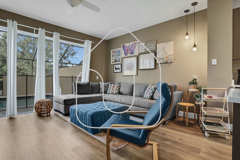 Windsor Hills 3BR Pool,8min to Disney & Water Park