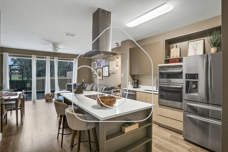 Casa 3Q Windsor Hills, Piscina + Perto da Disney