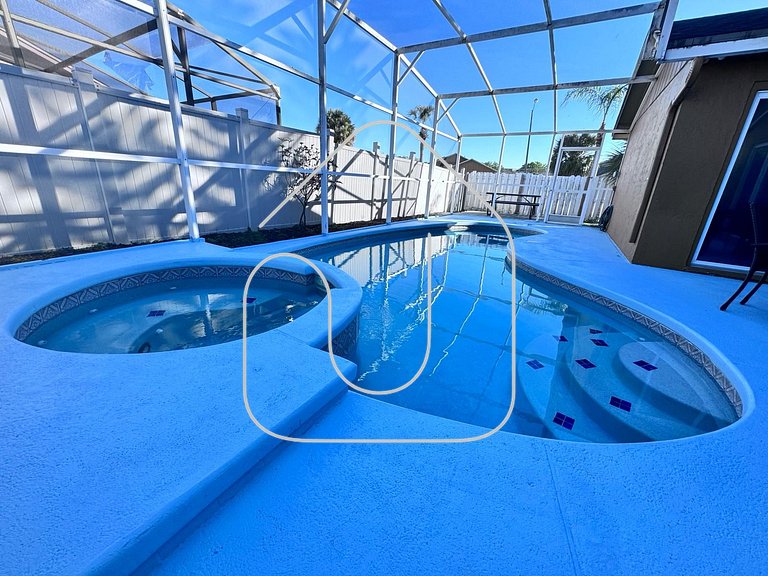 3Q/2B 15 min até a Disney, Piscina, Indian Wells