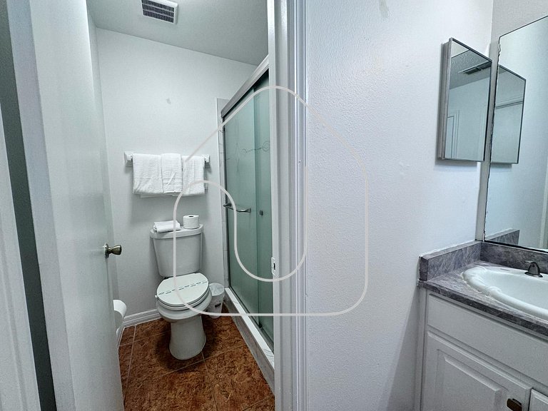 3Q/2B 15 min até a Disney, Piscina, Indian Wells