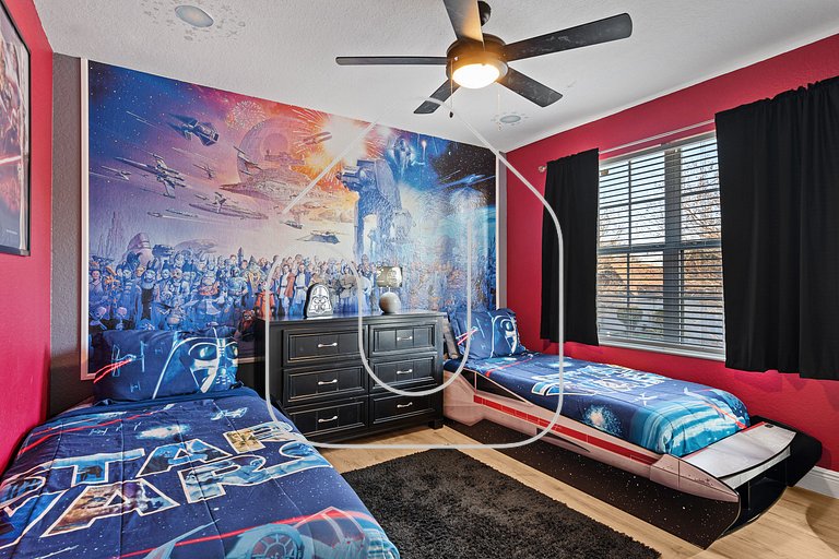 6BD/4BA | Private Pool | Avengers Game Room