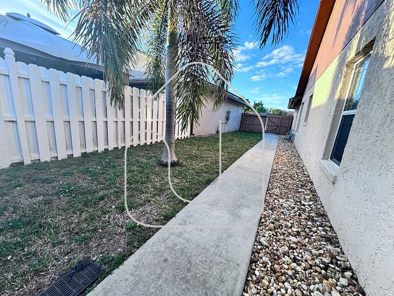 3Q/2B Perto da DISNEY, Piscina Privativa