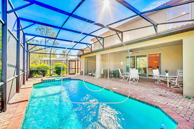 8BR/6BA Luxury Villa, Private Pool, Disney