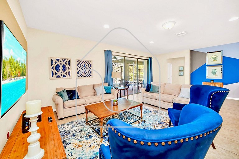8BR/6BA Luxury Villa, Private Pool, Disney