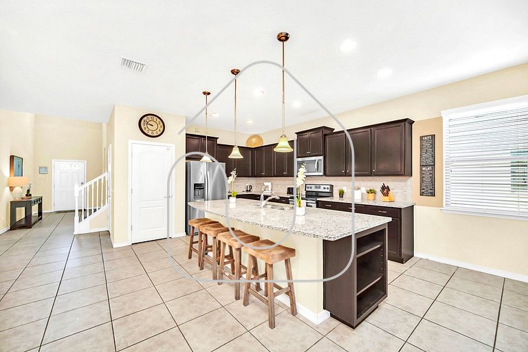 8BR/6BA Luxury Villa, Private Pool, Disney