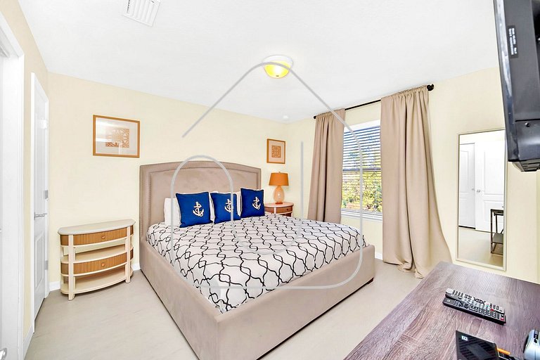 Mansão 8Q/6B Luxo • Piscina Privativa Disney