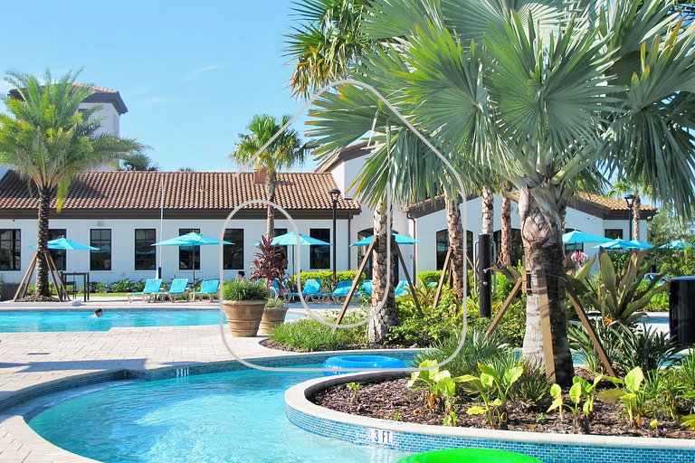 8BR/6BA Luxury Villa, Private Pool, Disney