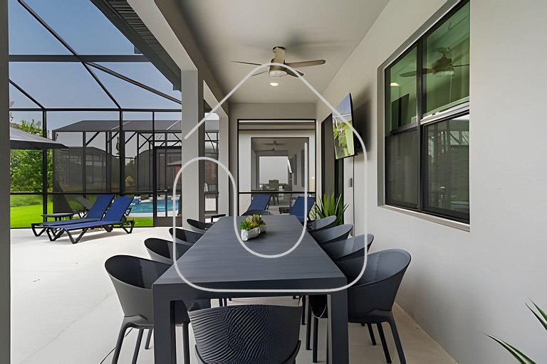 8BR Villa ☆ Avengers Game Room + Pool ☆ Disney