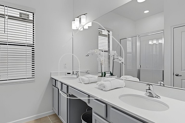 Casa 8Q ☆ Piscina + Cinema ☆ 5min do SeaWorld