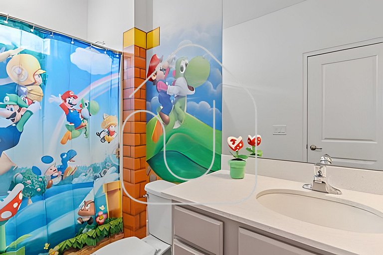 8BR Villa ☆ Avengers Game Room + Pool ☆ Disney