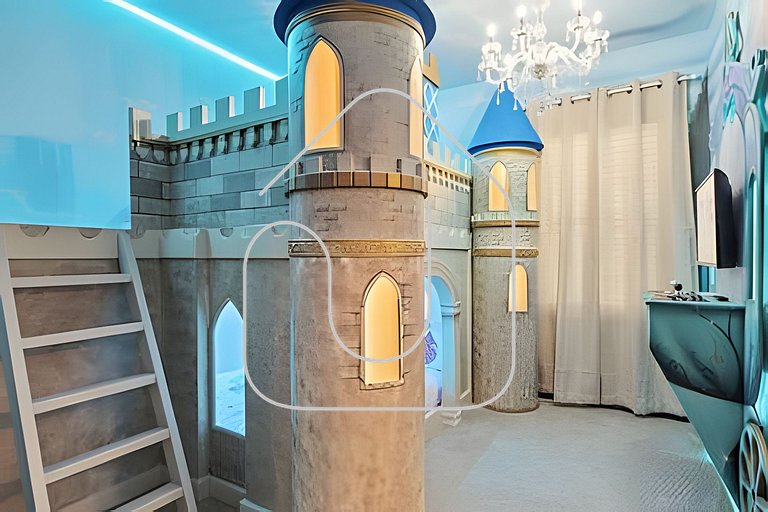 8BR Villa ☆ Avengers Game Room + Pool ☆ Disney